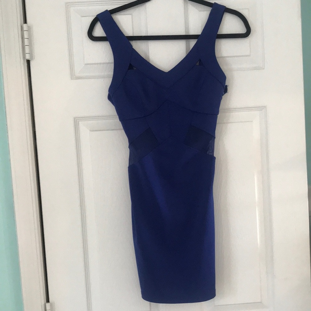 Blue Bodycon Dress